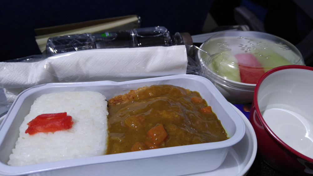 Japanese Curry in Dragon Air